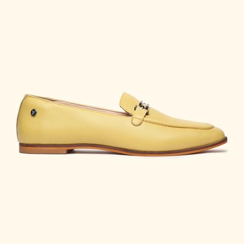 Image of YOHO Bliss Loafers for Women | Comfortable & Stylish Bellies | Fashion Moccasins with Footpharma Footbed | Slip-on for Casual & Formal Wear | 001