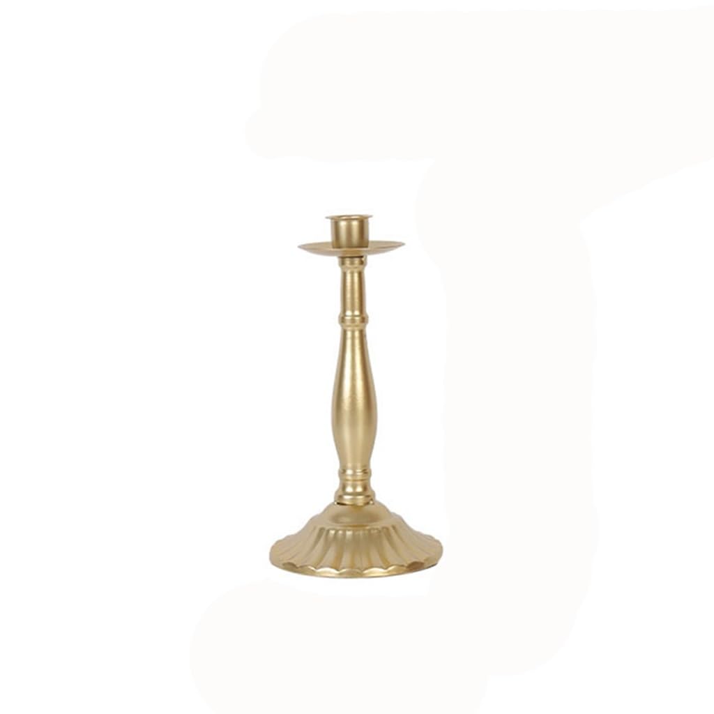 HTTGDGDH Retro Home And Living Room Decoration Candle Holders Wedding Candlestick Romantic Decoration,D-One arm