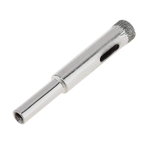 Broca con recubrimiento de diamante para vidrio 10 mm miniatura 4