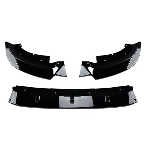 Car Front Bumper Lip Compatible for BMW X3 F25 X4 F26 M Sport M40i XDrive 20i 28i 30i 35i 20d 30d 35d 2014-2017(Gloss Black)