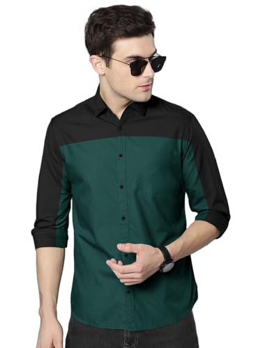 Chemise à col large homme Noble Monk aux finitions haut de gamme