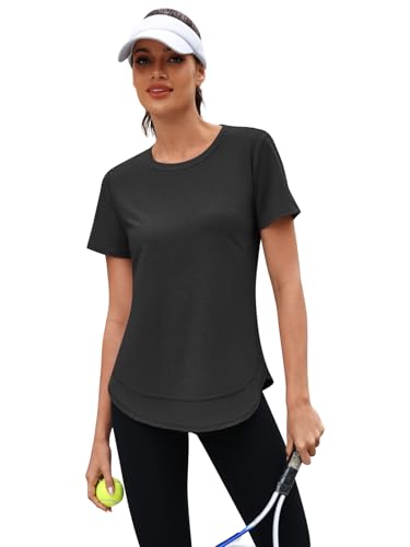 3rd hill Women's Short Sleeve Crewneck Workout Top (Various) - image 5