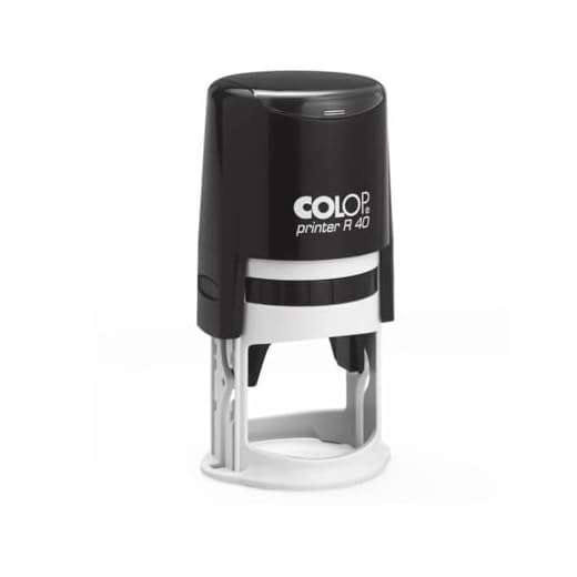 Sello Colop Printer R 40 Negro Ø 40 Mm