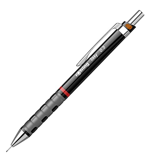 Image of Rotring 0.5 mm Mechanical Pencil Black Tikky