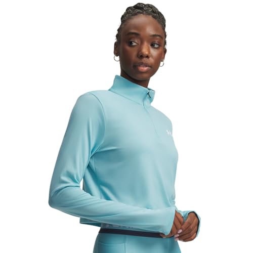 Cremallera media Under Armour Tech prenda para evitar frío en carrera y sudoración femenina