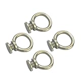 Marine Fender Eye, 316 Stainless Steel Fender Quick Release Clip for Replacement of Marine Bumper, Fender Latch for Suspension fenders (4)