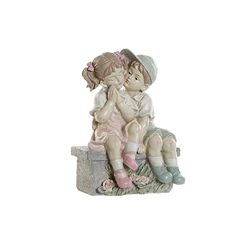 Figura decorativa della marca Resina Bambini 27 x 17.5 x 34.5 cm Riferimento: S3019824 rosa blu