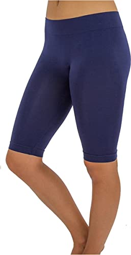 Legging court de sport femme noir respirant taille haute short fitness moulant