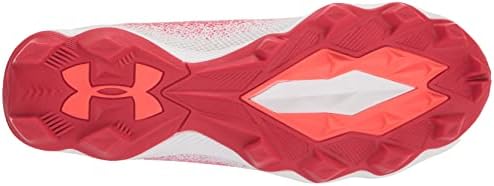 Under Armour Men's Spotlight Fran 2.0 Football Shoe, Red (600)/White, 13 | Image 3