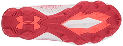 Under Armour Tênis de futebol masculino Spotlight Fran 2.0, Vermelho (600)/branco, 11