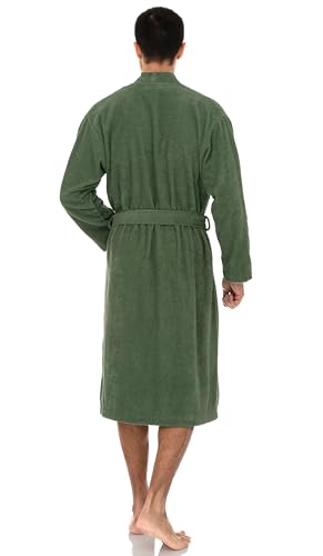Image of TowelSelections Mens Robe Cotton Terry Cloth Bathrobe Soft Towel Bath Robe for Men XS to 3X