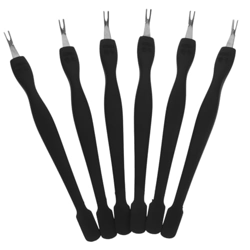 AUTSUPPL Professional Nail Tool Accessory 6pcs Set Cuticle Exfoliator Tool for Personal Care