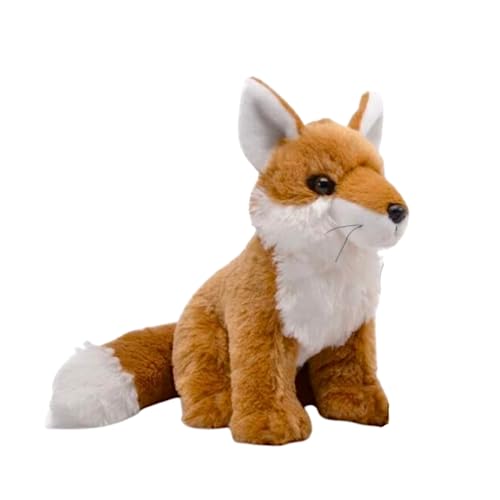 Unipak Brad's Forest Animal Baby Fox Plush Figure Toy, Kids Toddler Baby Stuffed Animal Toy, 4-Inch Height #TOP4