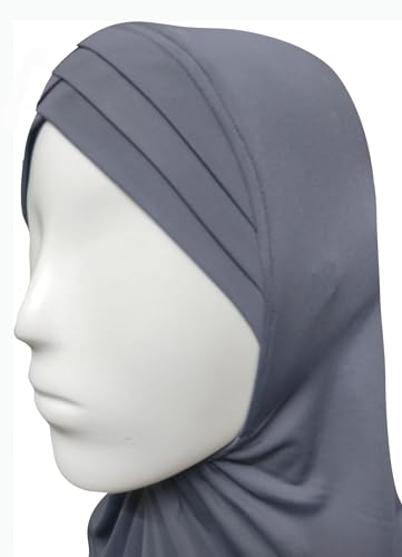 Image of TCP Women's Ninja Beige Jersey Cap, under scarf Neck Covering Hijab Tube cap Age 16+ years