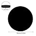 DARENYI 30Pcs 4 inch Black Acrylic Discs Acrylic Circle Blanks, Round Acrylic Sheets Boards 0.04inch Thick Plexiglass Plastic Panels for DIY Craft, Sign, Paintings, Cake Decor