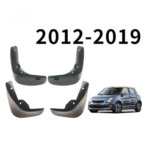 Guardabarros para Suzuki Swift 2012-2019: juego de salpicaderas traseras y delanteras 5