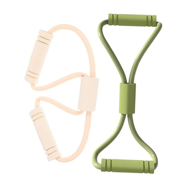 DECHOUS 2pcs Fitness Workout Elastic Bands Strength Training Equipment for Thigh Exercise