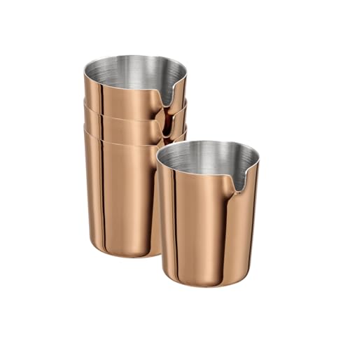 APS 10303 ALLURE - Juego de jarra de leche (acero inoxidable 18/8, revestimiento de PVD, 40 ml, diámetro de 3,5 cm, altura de 4,5 cm, aspecto de cobre)