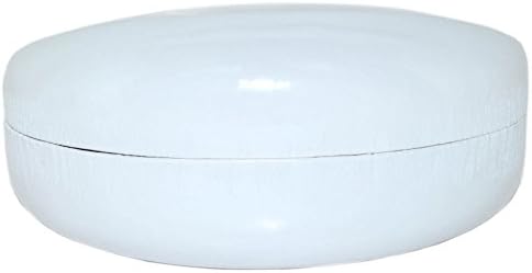 Hard Clamshell Case for Large and Oversized Eyeglasses Sunglasses - Many Colors (Case-White)