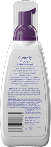 Purifide by Acnecide Daily Cleanser Acne Face Wash for Spot Prone Skin & Blemish Control, For Women and Men, Pack of 4 Items (4 x 235ml) - Image 5