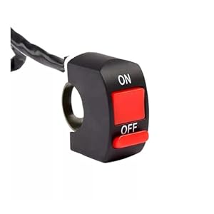 Esyem Motorrad Lenkerschalter mit LED-Licht