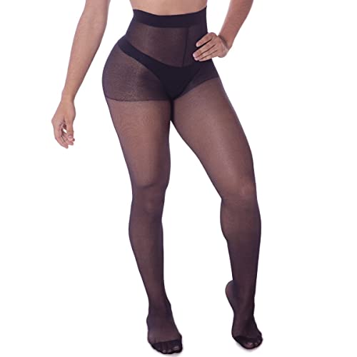 Trifil Adherence Fio 15, Meia Calça Feminino, Preto (Black), G