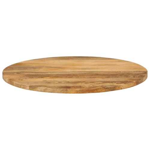 Plateau de table rond manguier Ø 70 cm pour salle à manger et bureau cosy