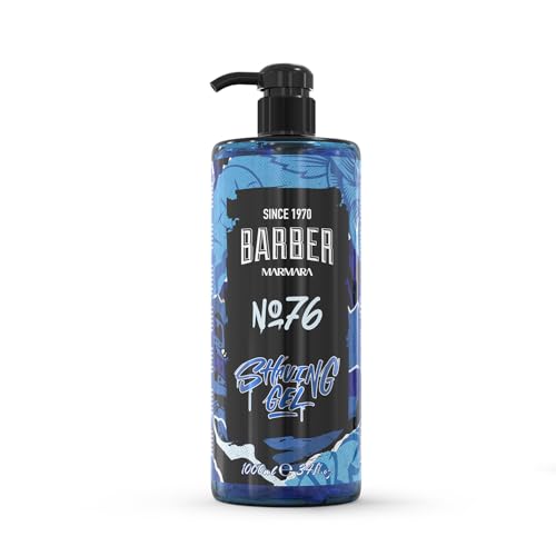 Barber Marmara No.76 Clear Non-Foaming Shaving Gel with Pump 33.81 fl oz
