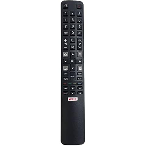 FYCJIReplacement TCL TV Remote Control ARC802N RC802N for TCL Thomson smart tv remote control 4K LCD LED TV-No setup required H32S5916 32DS520 40S6000FS 49DP600 49S6000FS F43S5916 U49P6016 U55P6006 Cover