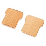 Accesorios para casa de muñecas: el mini adorno para tostadas está hecho con mano de obra delicada y buen efecto decorativo, accesorios de cocina para casa de muñecas
