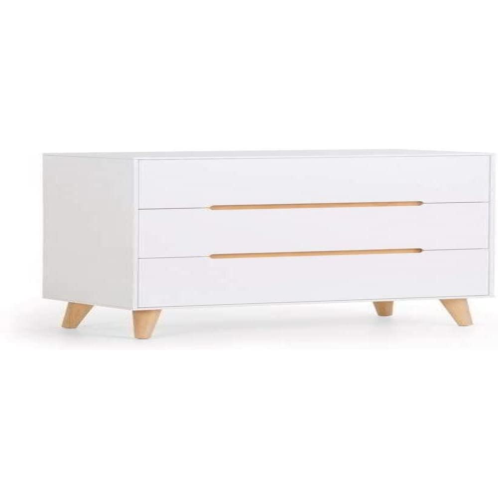 Julian Bowen Alicia 3 Drawer Chest, White