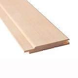 Maße: Stärke - 15 (mm) | Breite - 90 (mm) | Länge - 2100 (mm) | Deckbreite - 80 (mm)