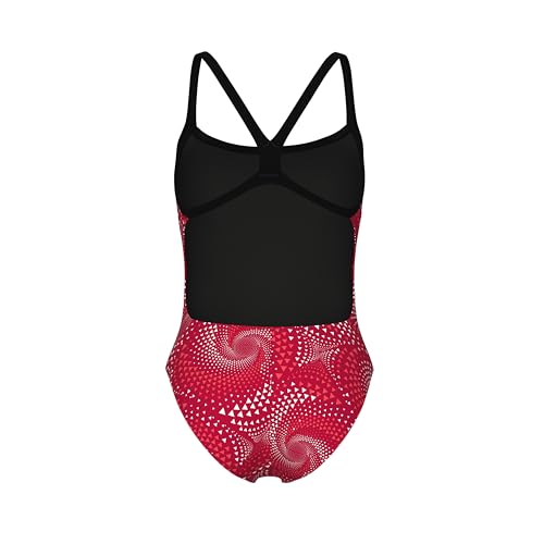 Arena W FIREFLOW Swimsuit Challenge Back, Farbe 400-BLACK-TEAM Rot, Größe 42 400 - Black Team Red 42, 400 – Schwarz – Team Red, 34
