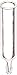 JG Finneran 4025-629 Glass Big Mouth Insert, 250µL Capacity, Conical, No Spring (Case of 100)