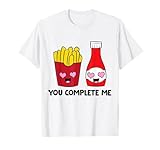 You Complete Me Burger Fries T-Shirt