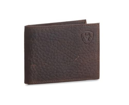 Ariat Bifold Shield Logo Brown A3547602