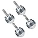 SOLUSTRE 4pcs Roller Ball Casters Ball Bearing Rollers Wheel Casters Threaded Stem Caster Wheels