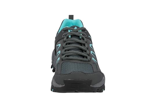 Lico Damen Sierra Trekking- & Wanderhalbschuhe, Anthrazit Türkis, 41 EU