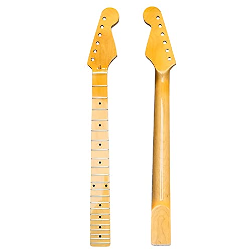 エレキギターネックの取り替え、ギターネックの置き換えのための22のフレットメープルギターネック、 区ストラート