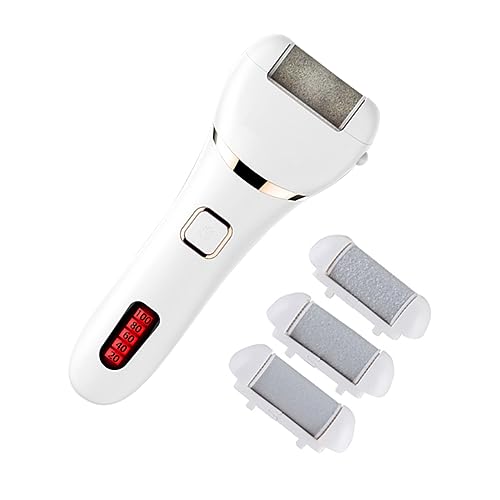 Masseur de pieds électrique anti-callosités Beavorty avec têtes pour pédicure