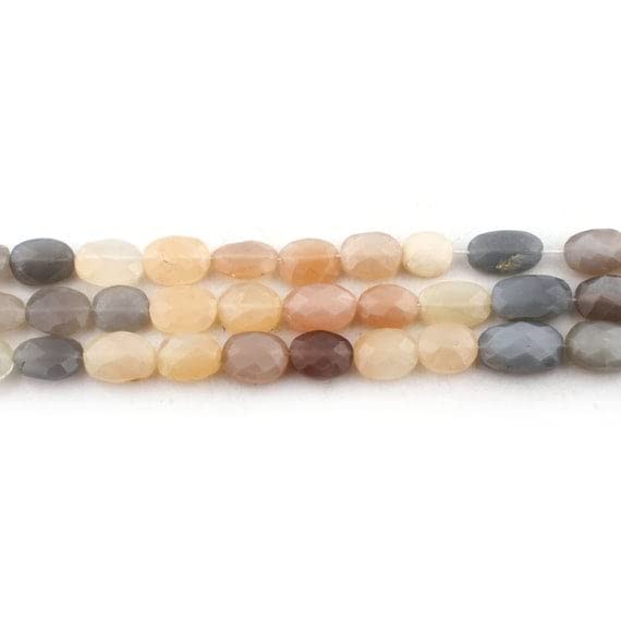Perles multi pierre de lune facettées LKBEADS pour joaillerie haut de gamme