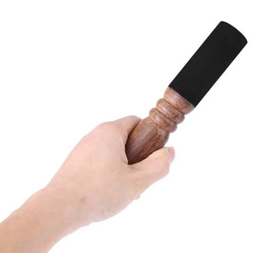 1PC Tibetan Buddhism Singing Bowl Wood Mallet Striker, Handmade Wooden Stick Religious with Premium Leather Wrap From Nepal - Image 4
