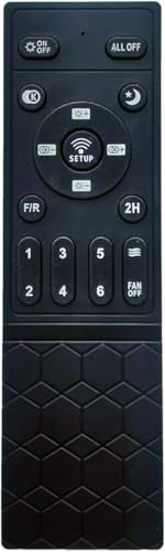 RUOYINKE Remote Compatible for AQUBT Ensenior, LEDIARY, VOLISUN, ZMISHIBO Ceiling