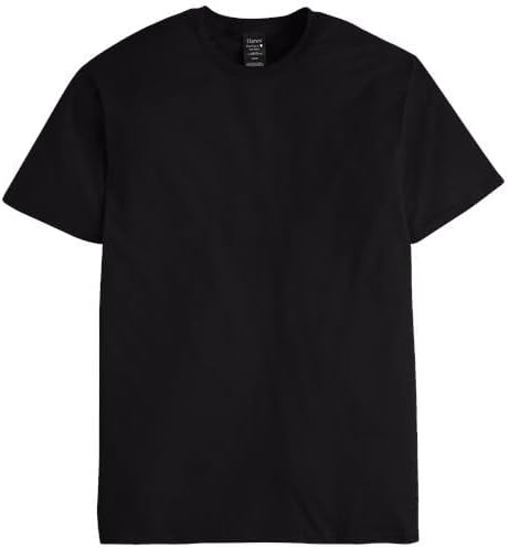 HanesUnisex Perfect-T PreTreat T-Shirt Black