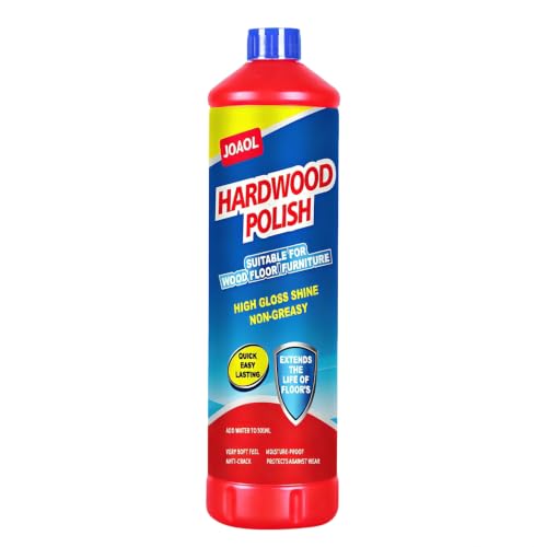 JOAOL Wood Floor Restorer & PolishHigh Gloss Shine Helps Repair Fine Scratches Durable Protective Finish Non-Slip Non-Greasy Moisture&Dust Resistant for Hardwood Laminate Floors&Wood Furniture