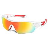 [BEACOOL] スポーツサングラス 偏光レンズ ランニング 野球 登山 釣り 自転車 ドライブ バイク ゴルフ テニス スポーツ 超軽量 TR90 TAC UV400 紫外線防止 メンズ レディース ユニセックス 兼用サングラス