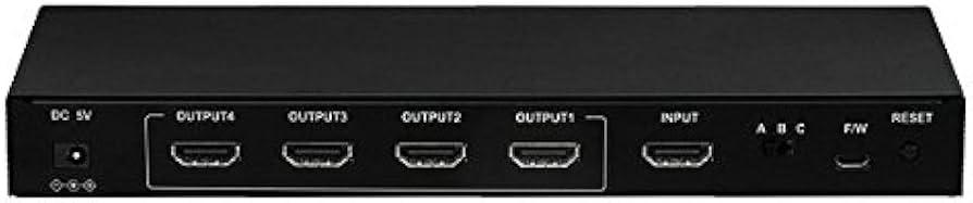 Amazon.co.jp: ラトックシステム 4K60Hz/HDCP2.2対応1入力4出力HDMI