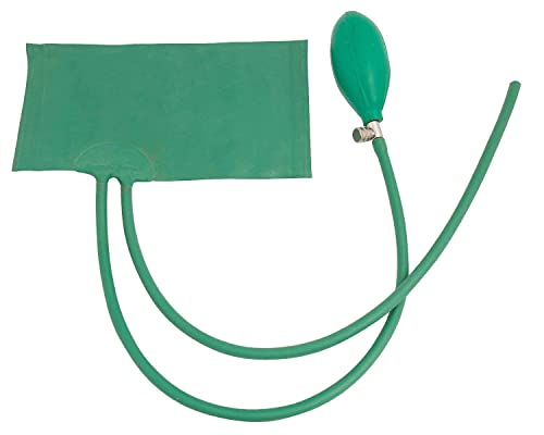 Diamond B P Armlet [Bladder], Air filling Bulb, Adjustment valve set | Manual B P Instrument - Mercury and LCD, LED ] [Without Cloth Cover (Cuff) (Armlet With Bulb Metal valve + Plastic Connector)