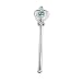 Disney Frozen Wand - Silver with Blue Elsa and Anna Heart Jewel