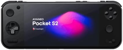 AYANEO Pocket S2 Android Gaming Handheld | Snapdragon G3 Gen 3, Up to 8GB RAM, 128GB UFS 3.1, 6.3″ 1440P Touch Display, Wi-Fi 7, Android OS - Ultimate Portable Gaming